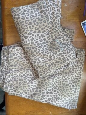 VS pink leopard set